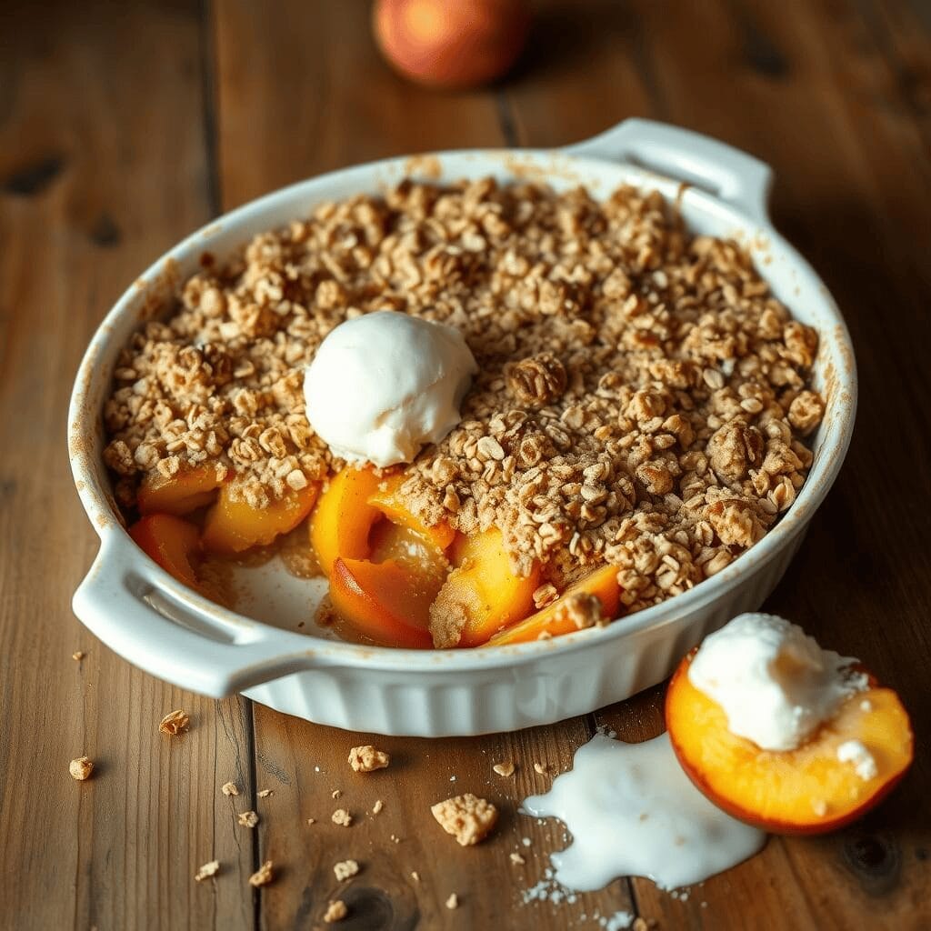 Peach Crumble Recipe