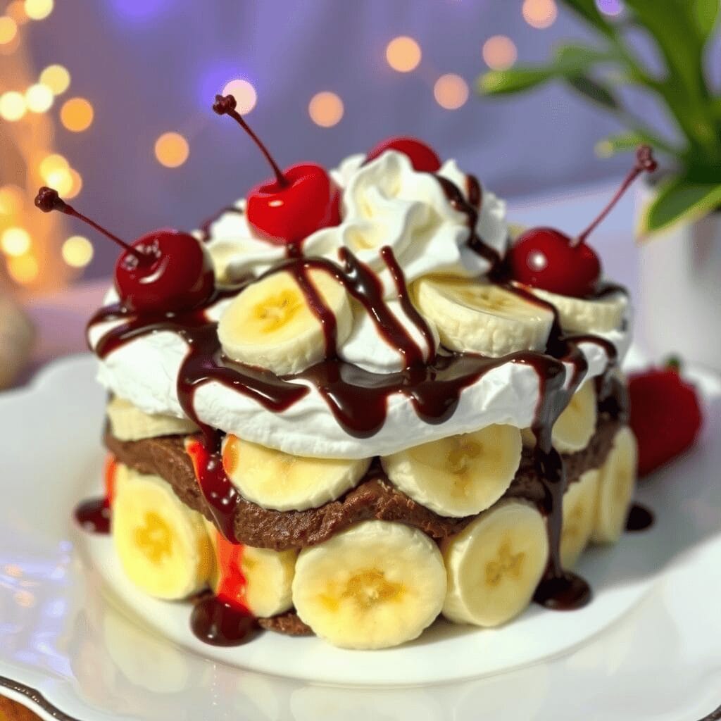 Banana Split Cake Recipe