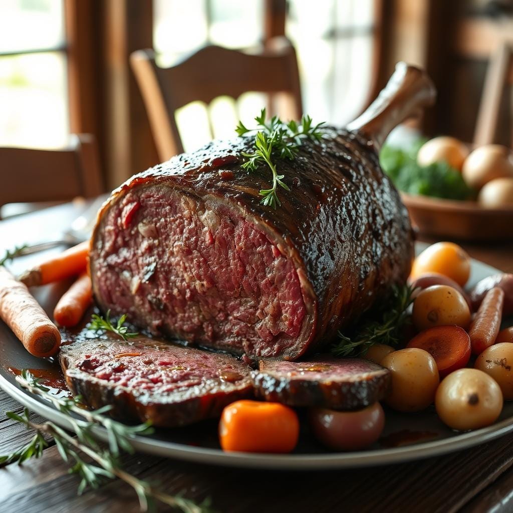 Venison roast 