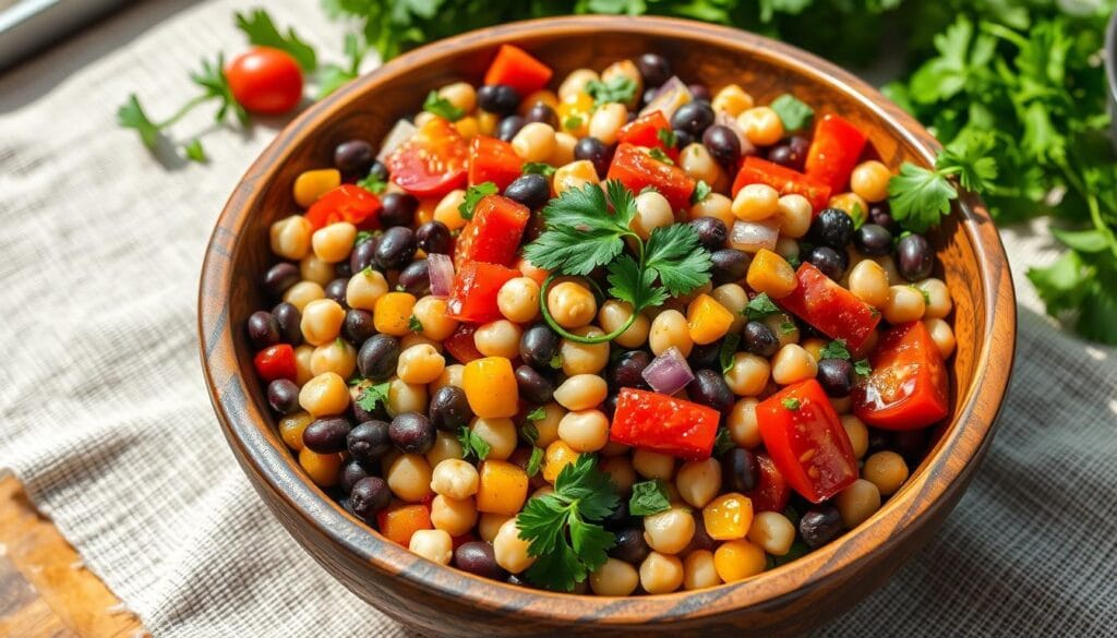 dense bean salad recipe