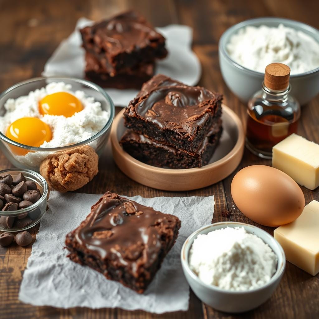 Brownie and Cookie Ingredients