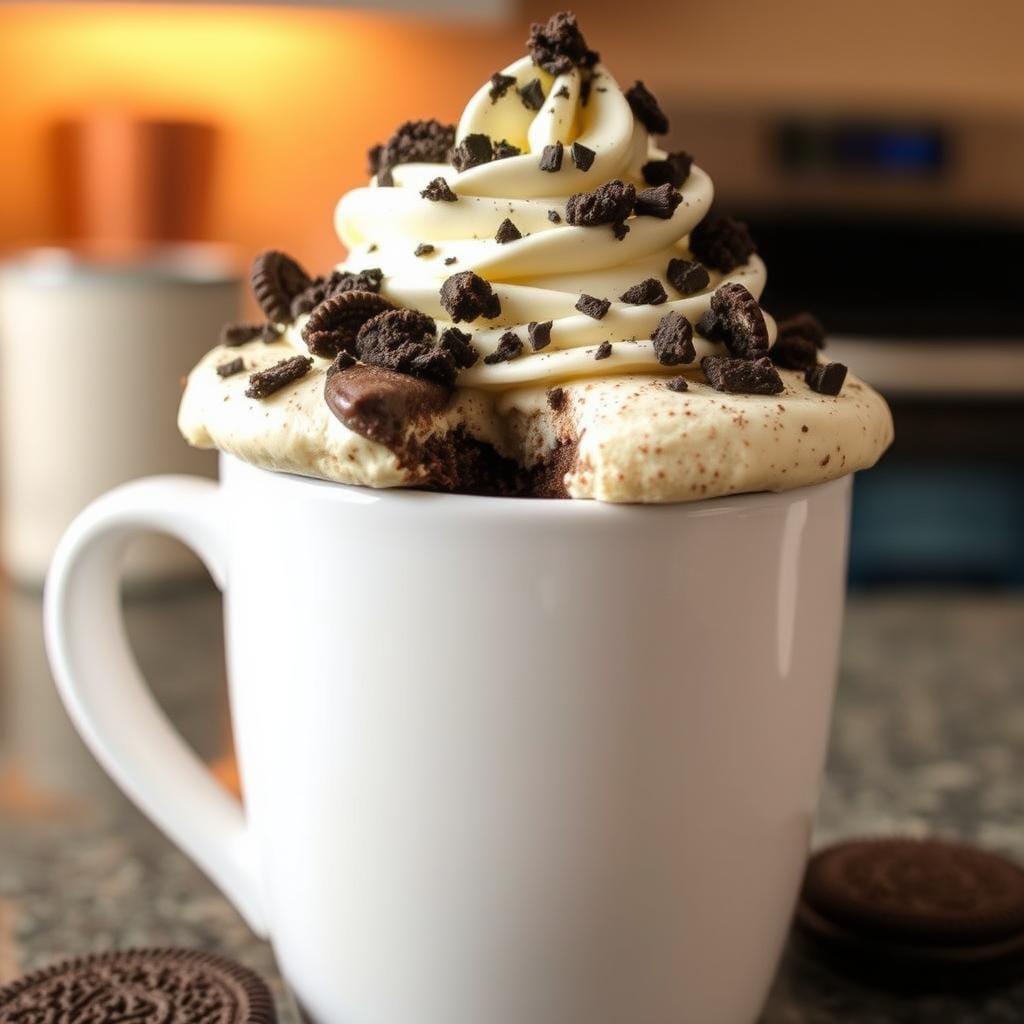 Oreo mug cake