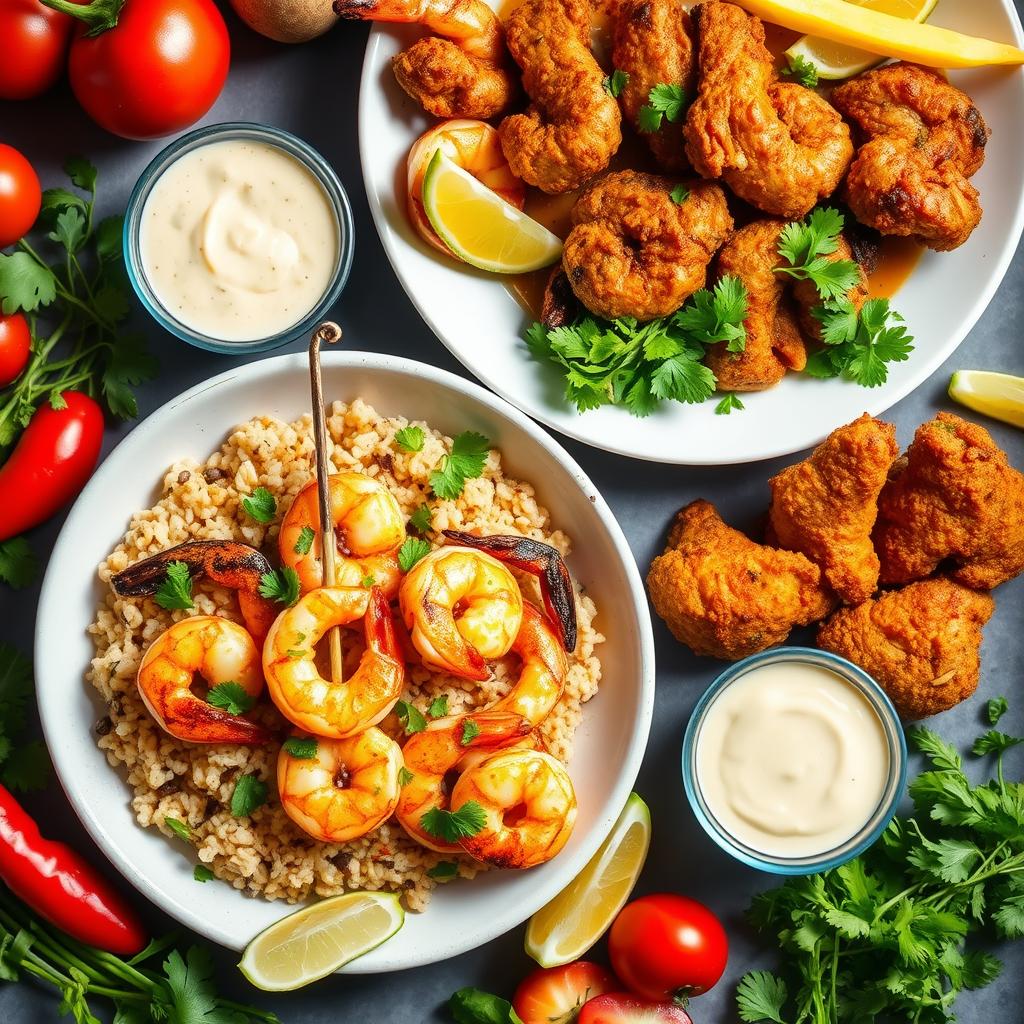 chicken and shrimp recipes