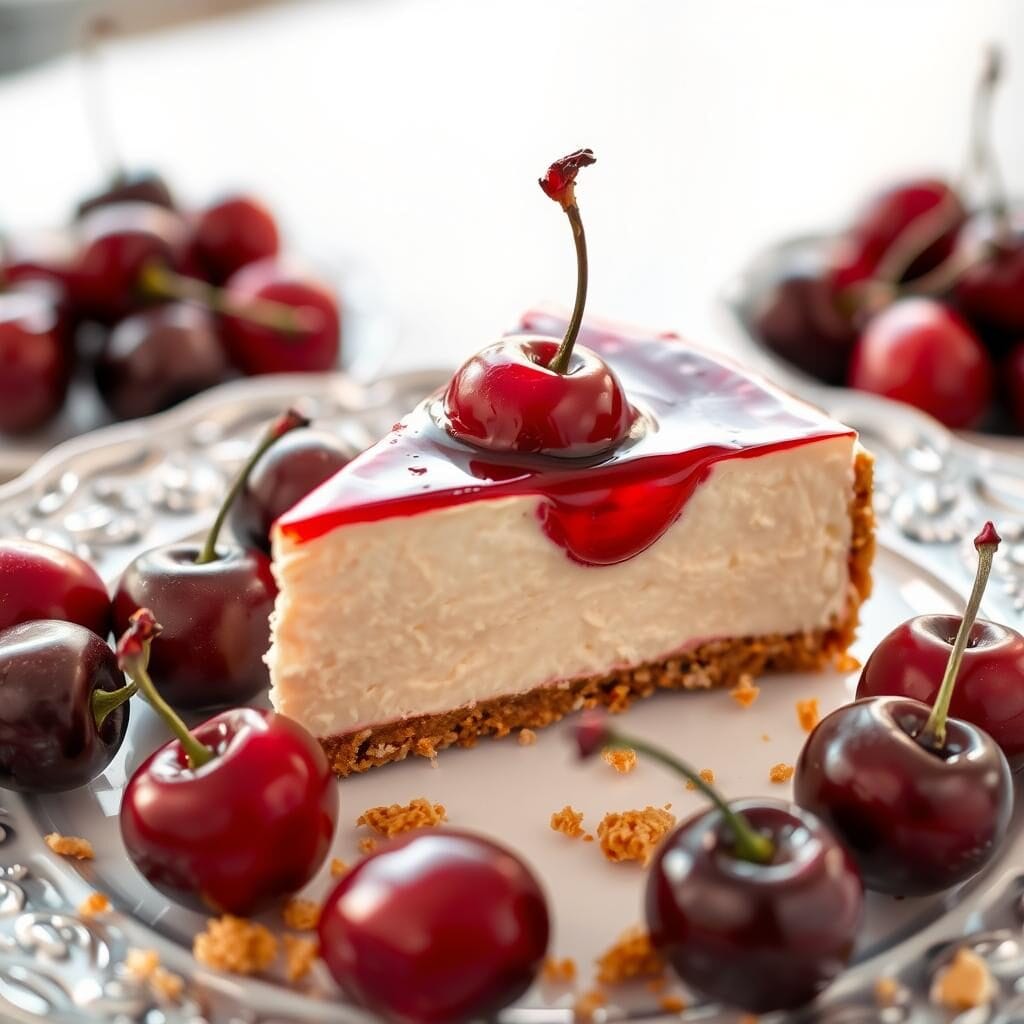 Cherry Cheesecake Recipe