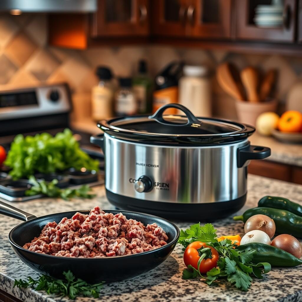 Should You Brown Ground Beef Before Using a Crockpot?