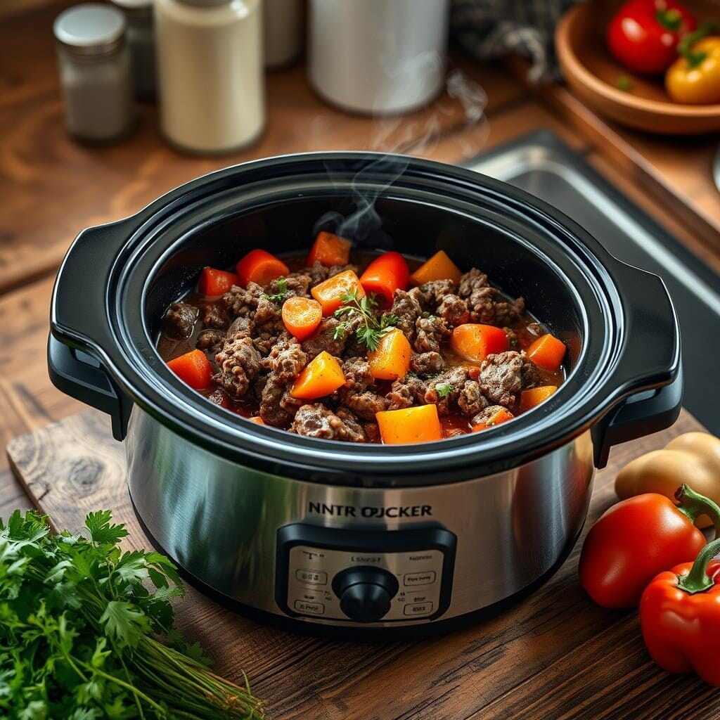 Delicious Ground Beef Crock Pot Recipes for Easy Meals