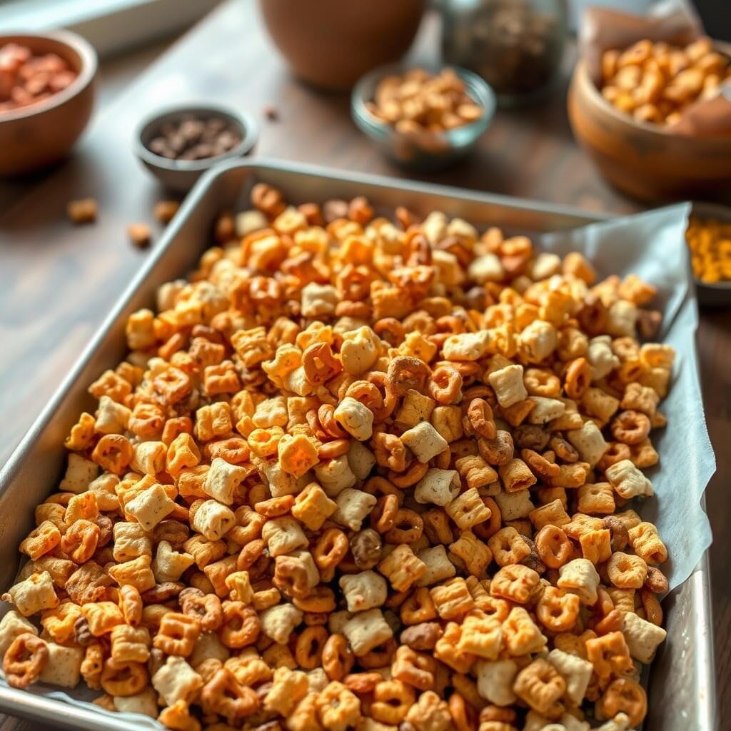 Chex Mix Recipe Oven