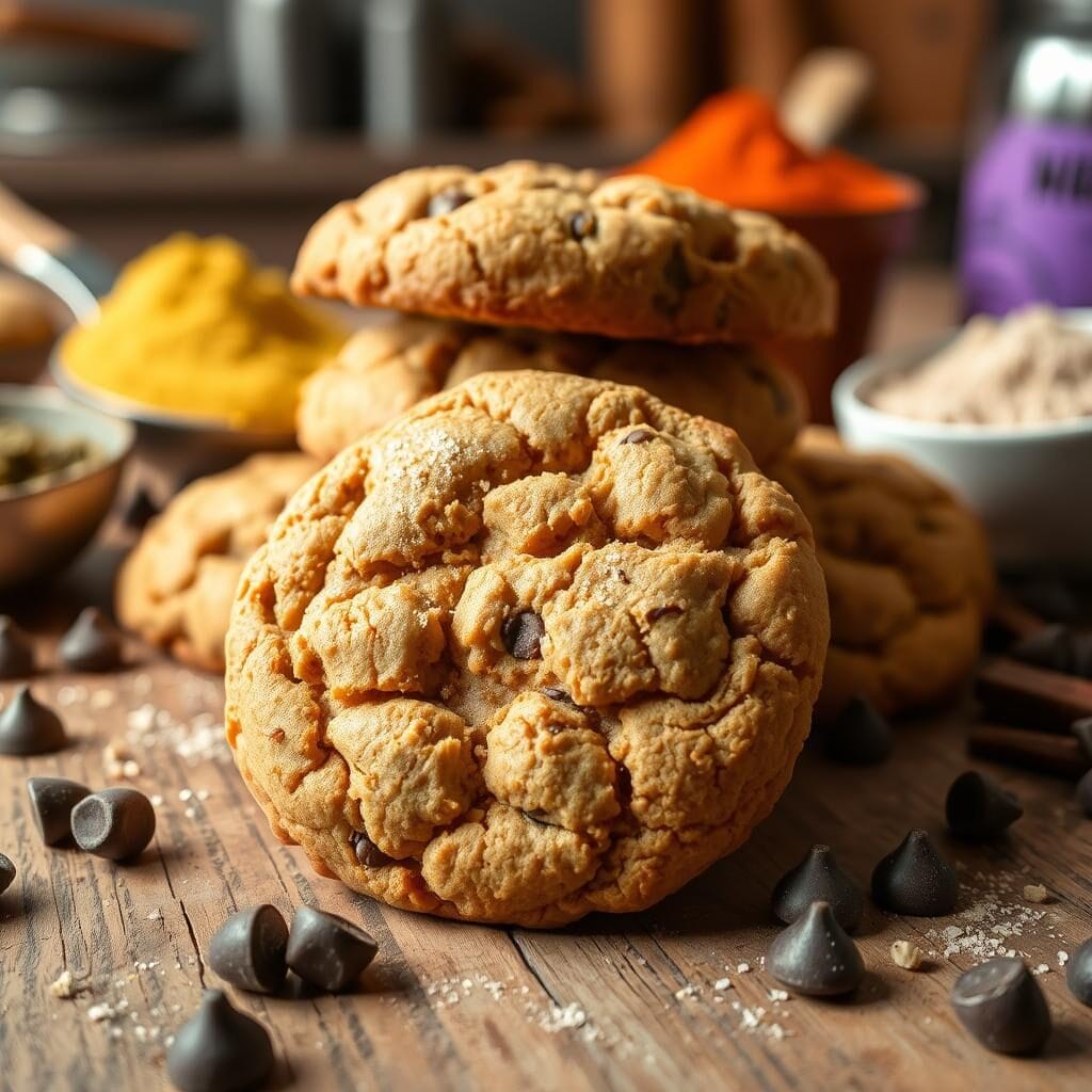 Can I use protein powder instead of flour for cookies?