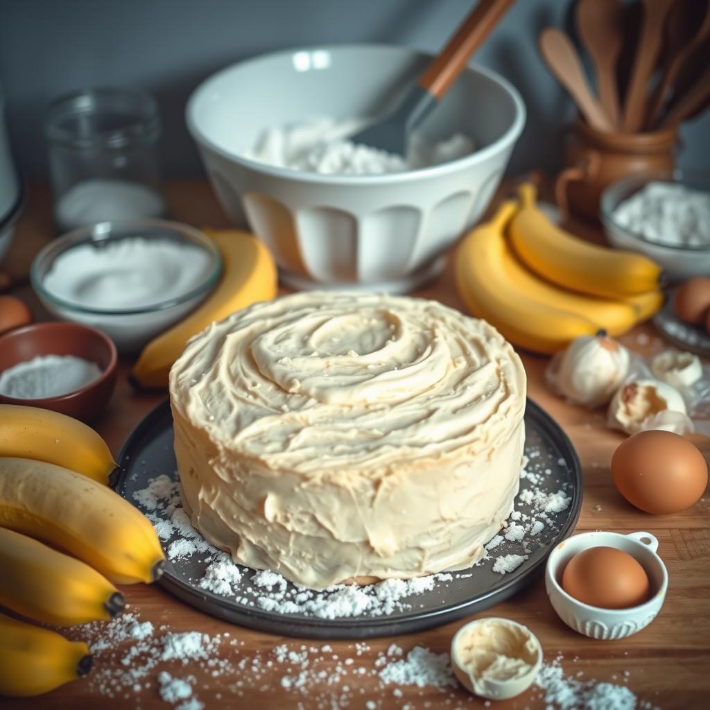 Banana cake substitute