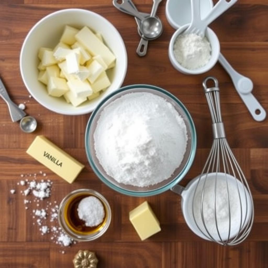 Cream cheese frosting ingredients