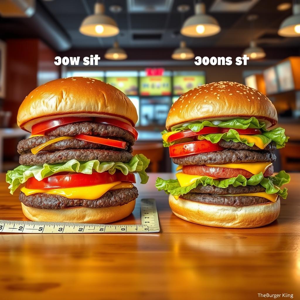 Has the Burger King Whopper shrunk?