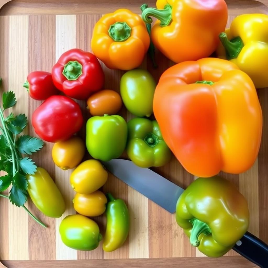 Peppadew and Bell Peppers Comparison