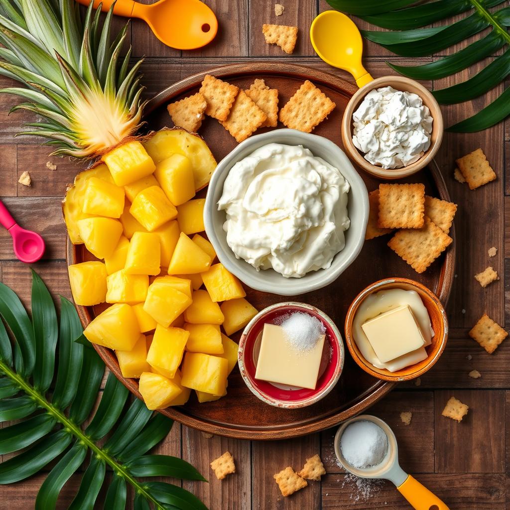 Pineapple Bake Ingredients