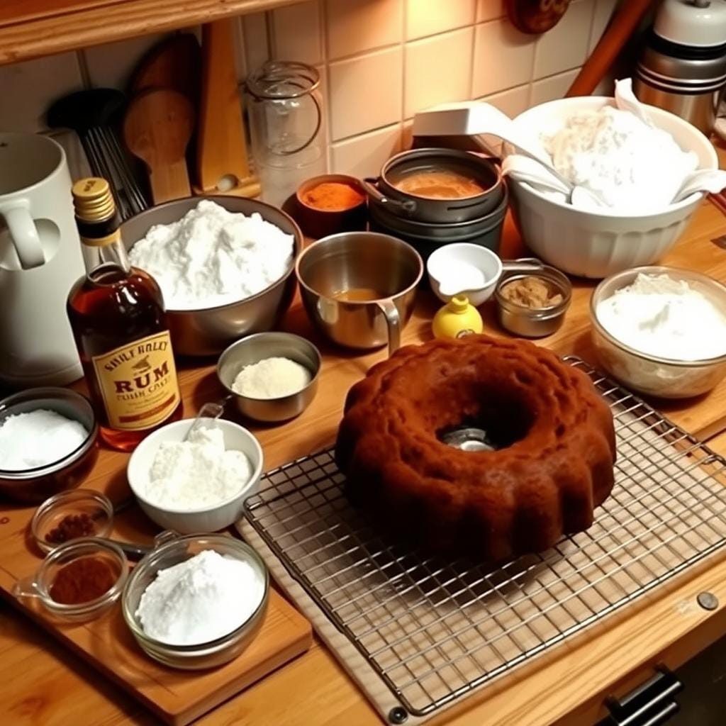 Rum baking