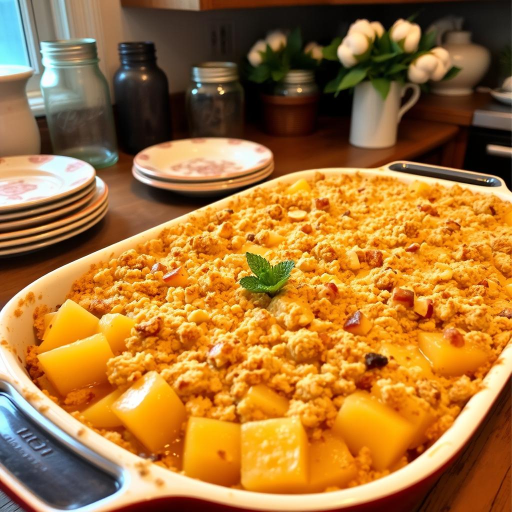 Southern pineapple casserole