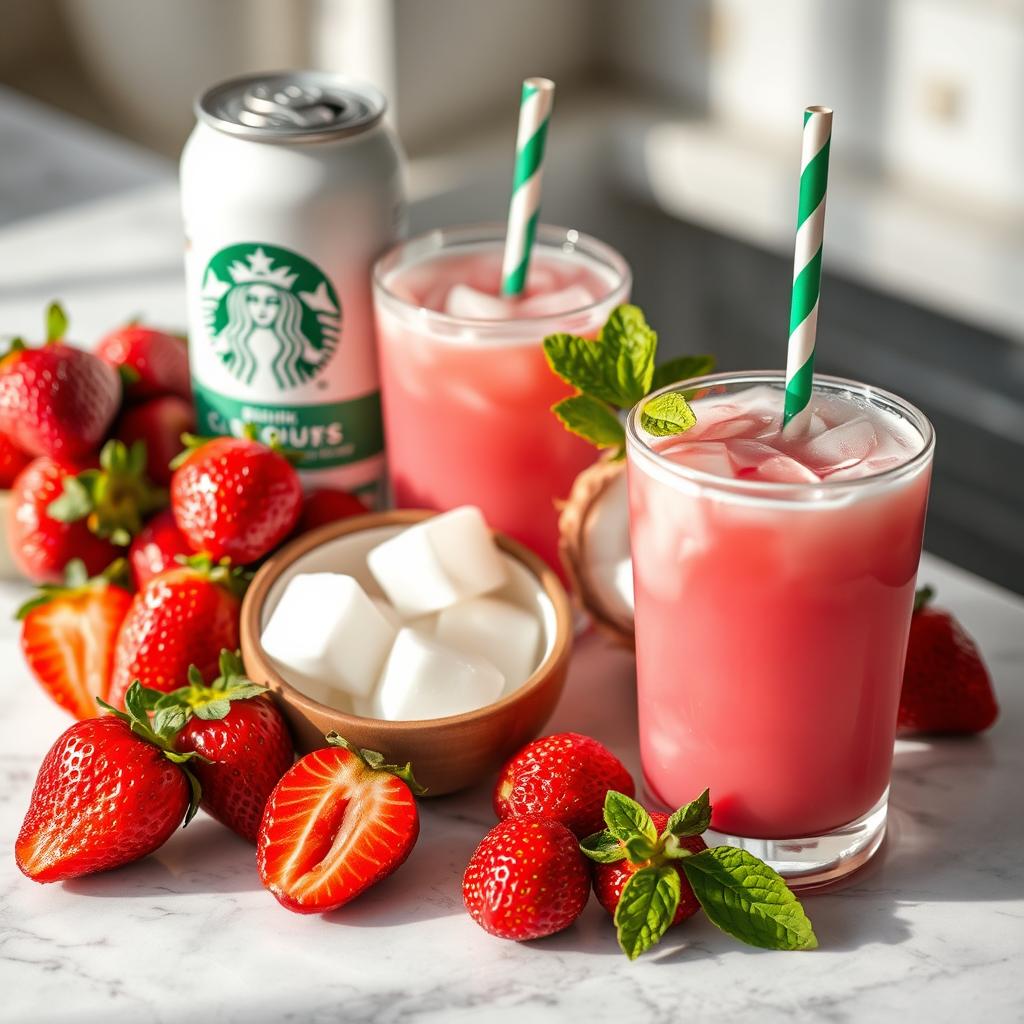 Starbucks pink drink ingredients