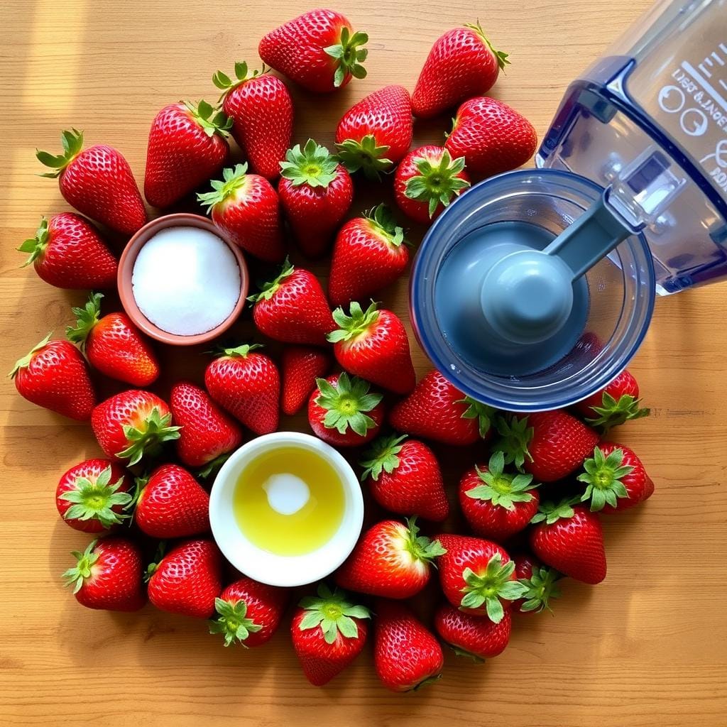 Strawberry puree ingredients