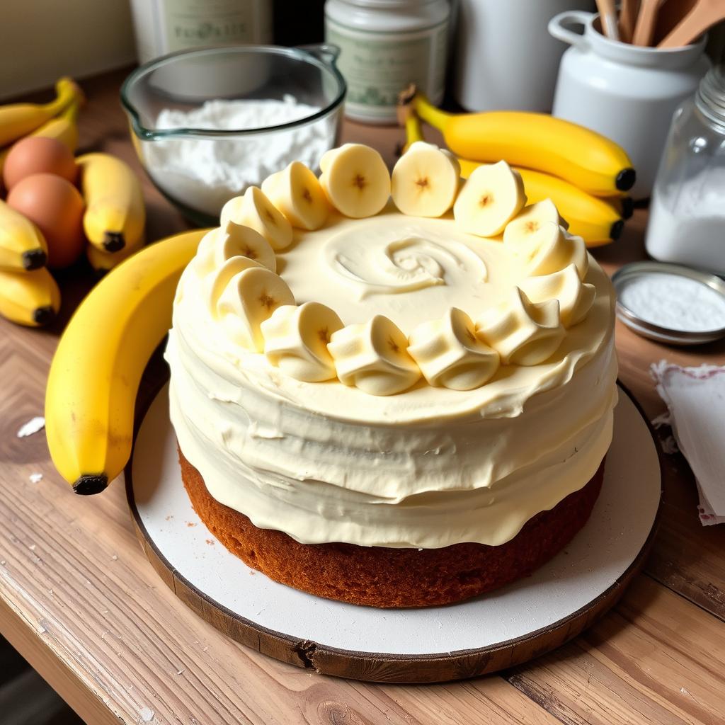 What does banana replace in a cake mix?