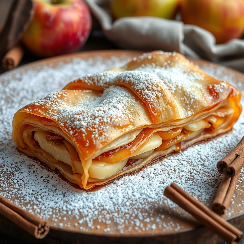 What does the German word strudel mean?