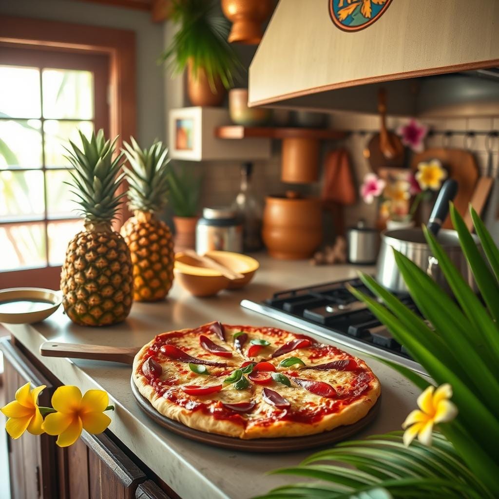 Why did Hawaiians put pineapple on pizza?