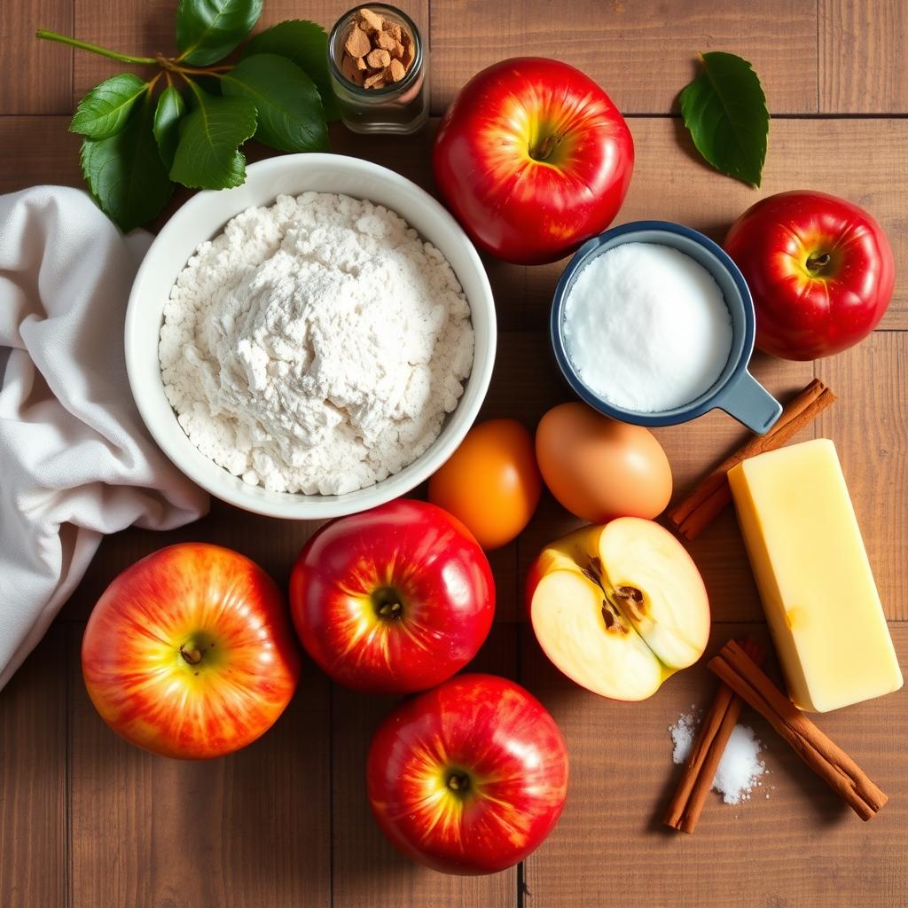 apple cake ingredients