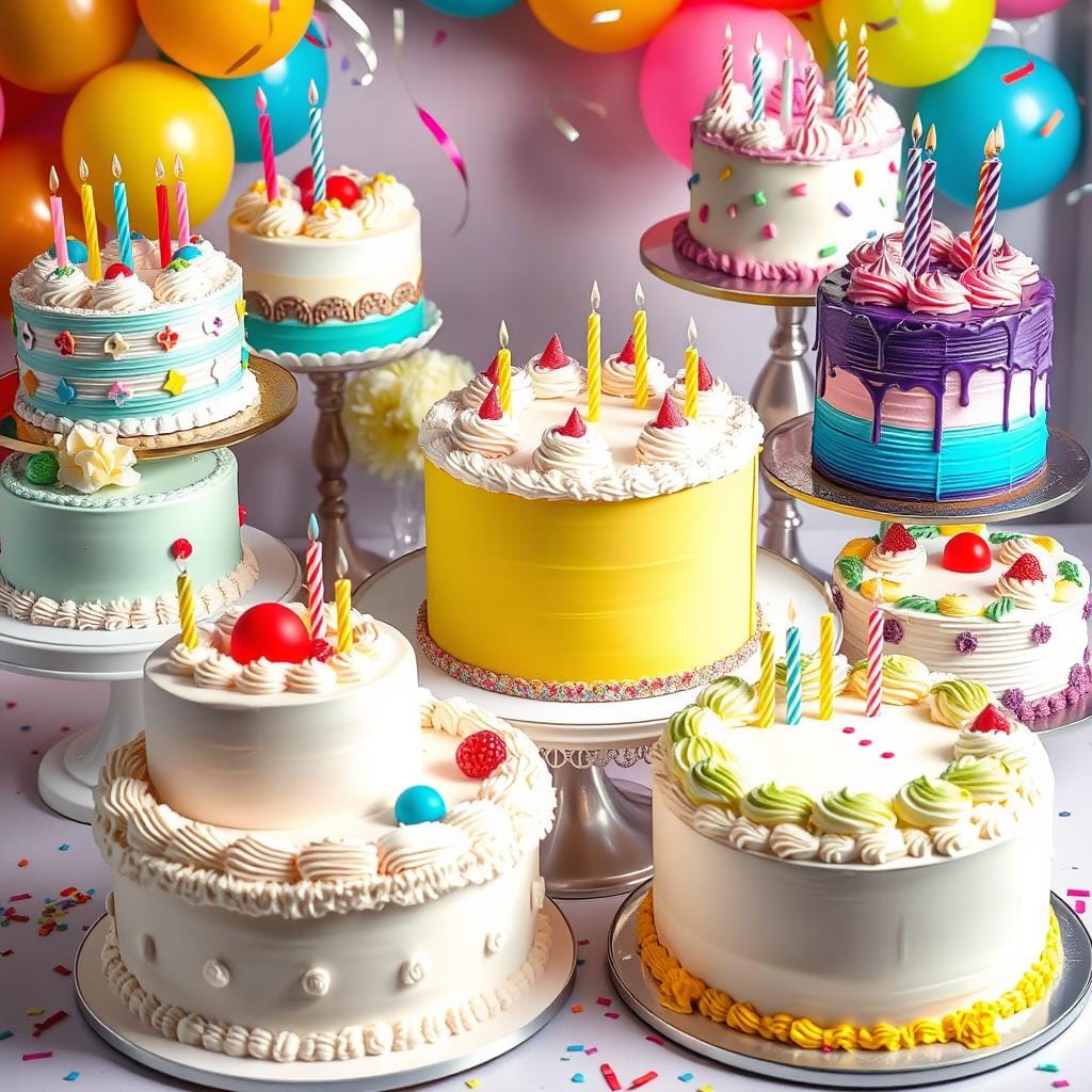 birthday cakes