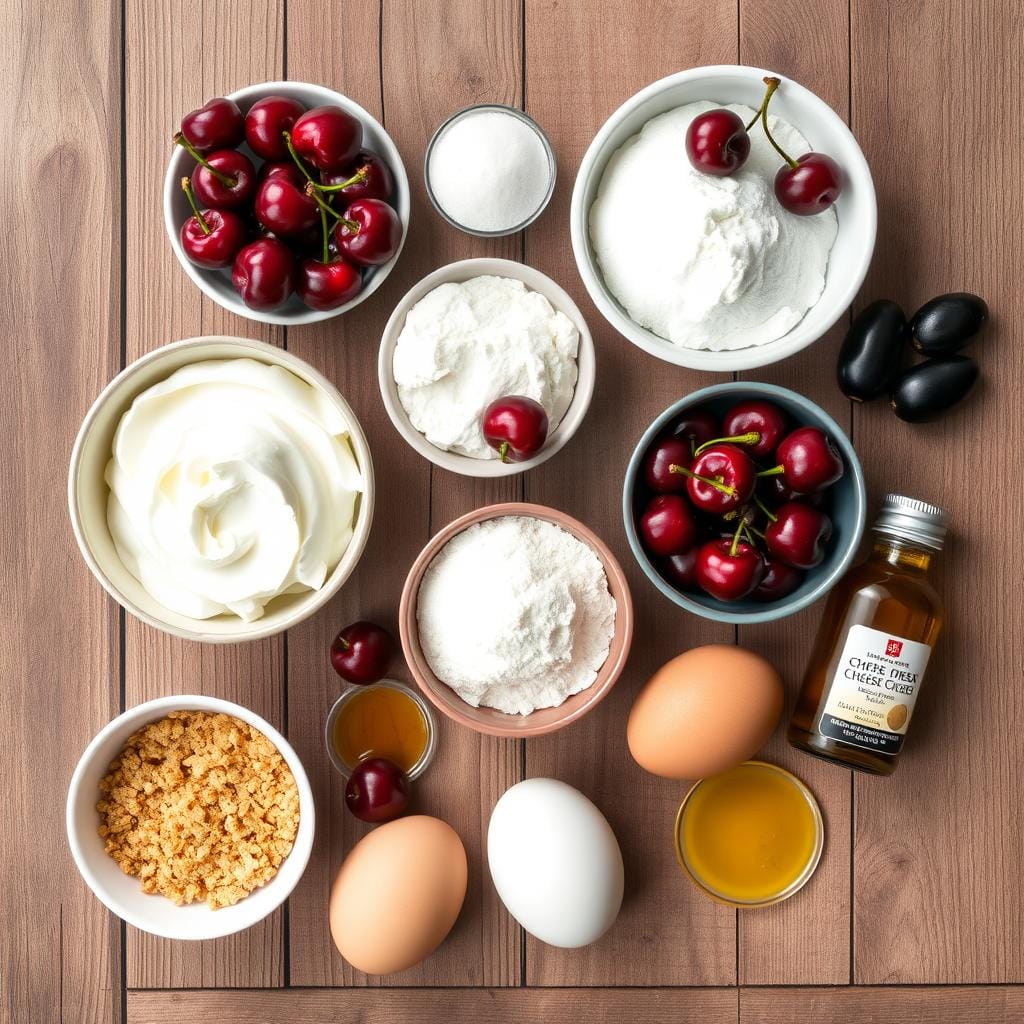 cherry cheesecake ingredients