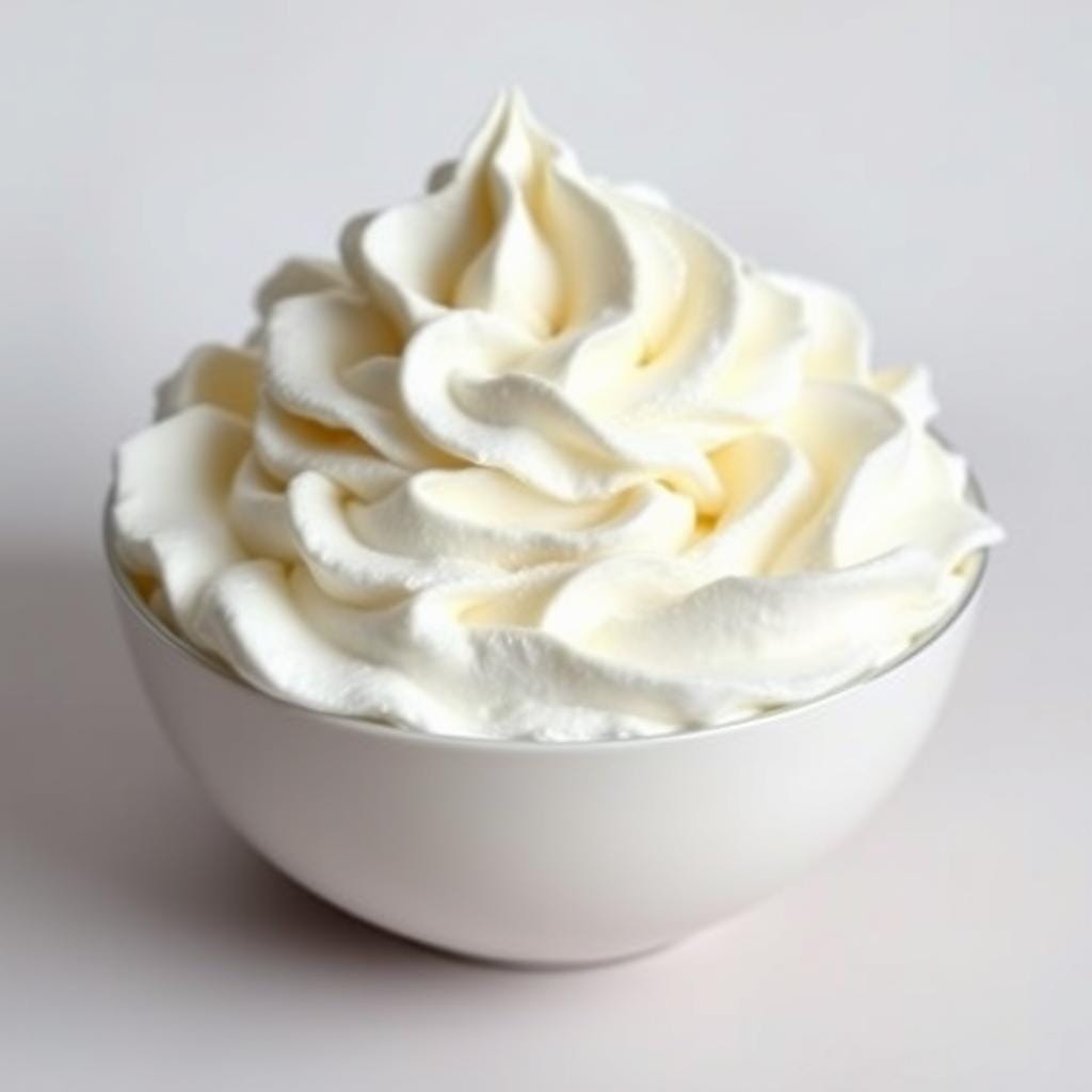 fluffy whipping cream