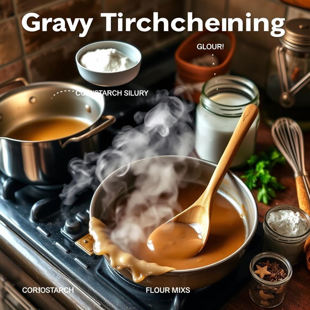 gravy thickening techniques