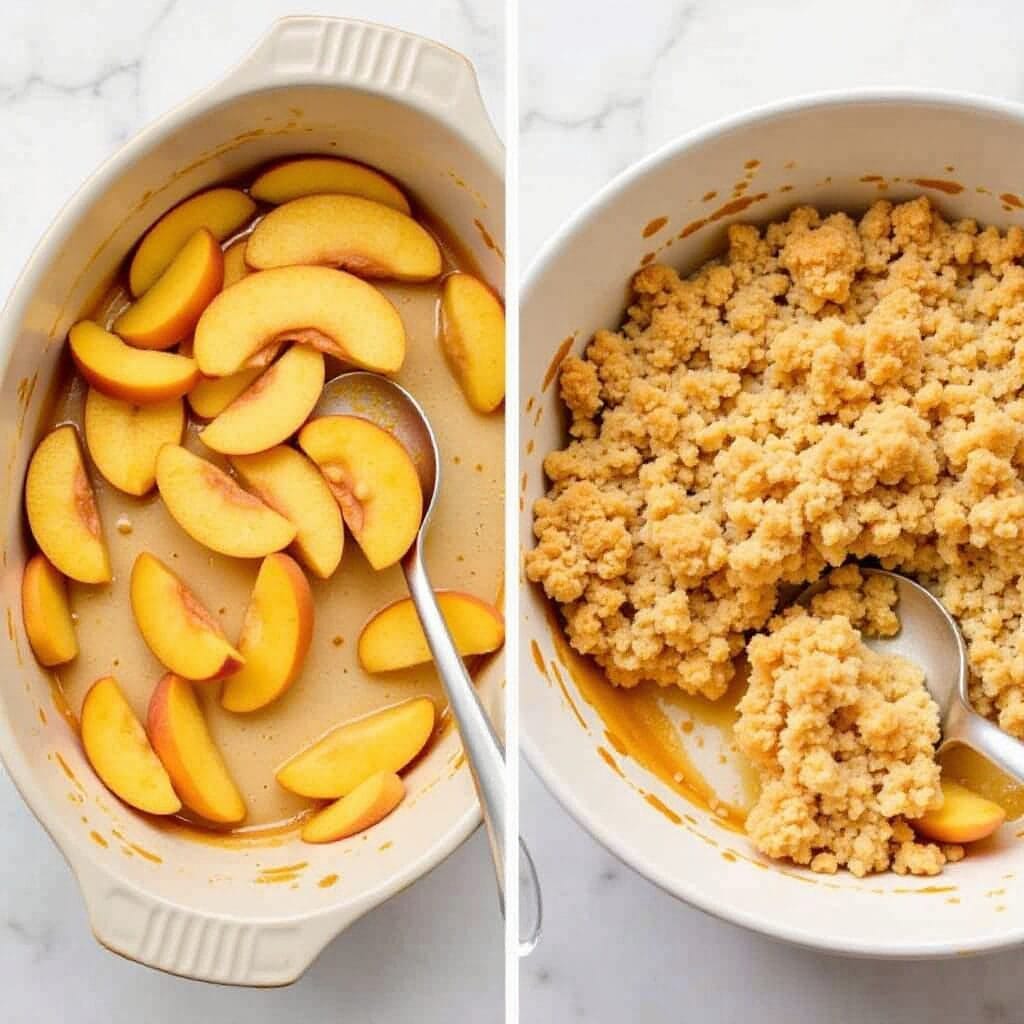 Peach Crumble vs Crisp: What's the Difference?