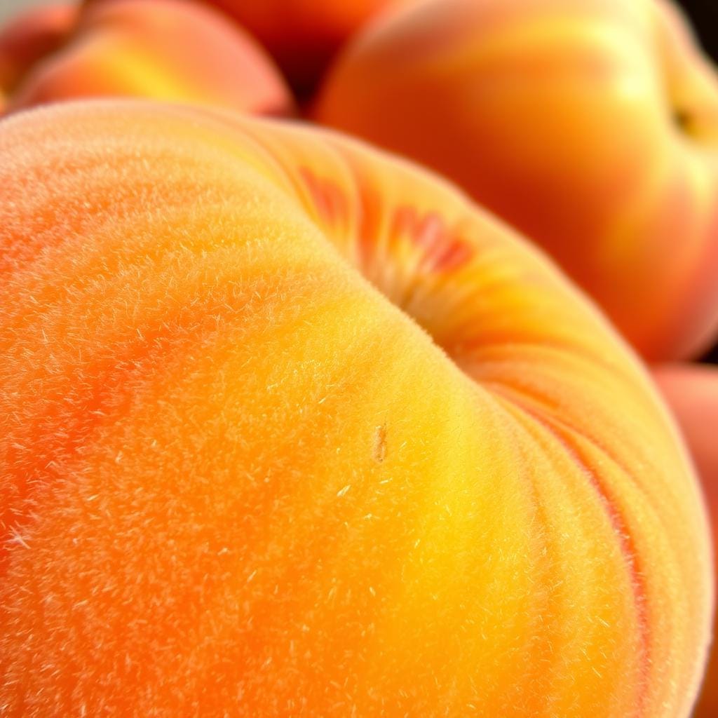 peach skin texture